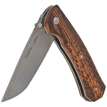 Viper Safe Bocote Wood, Satin M390 by Fabrizio Silvestrelli Knife (V6018BC3D)