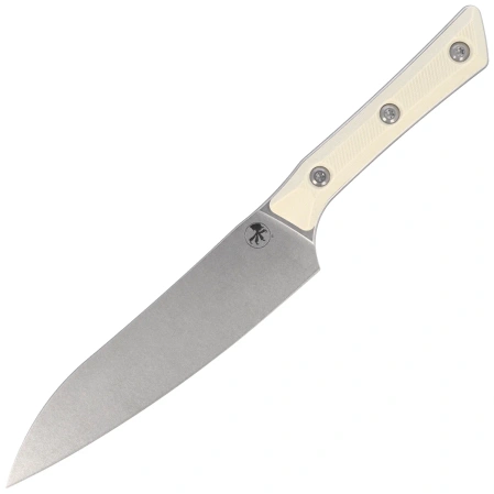 Nóż kuchenny Microtech Utility Ivory G10, Stonewashed M390MK (3400-10IV)