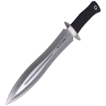 Muela BW-24G Remate Rubber Black Knife, Satin X50CrMoV15