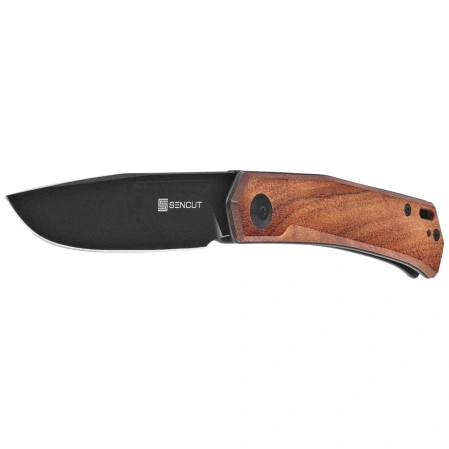 Sencut Braxx Knife Guibourtia Wood, Black D2 (S25089-3)
