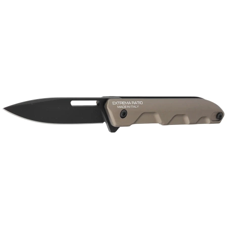 Nóż składany Extrema Ratio Ferrum T Tactical Mud Aluminium, Black MIL-C N690 (04.1000.0367/BLK/TM)