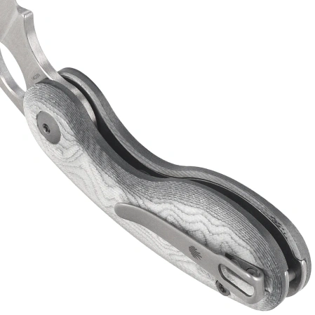 Kizer Microbe Knife Aluminum Foil G10, Satin 14C28N by Maksim Epifantsev (V2742A11)