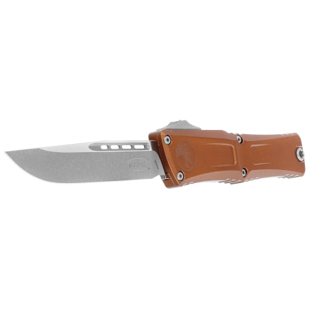Nóż automatyczny OTF Microtech Combat Troodon Gen III S/E Tan Aluminium, Apocalyptic M390MK by Tony Marfione (1143-10APTA)