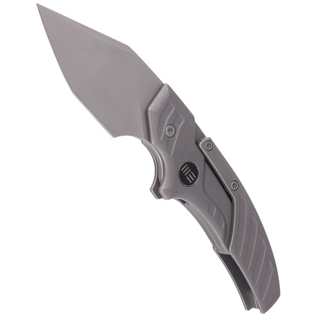 Nóż WE Knife Typhoeus Gray Titanium, Gray Stonewashed CPM 20CV (WE21036B-2)