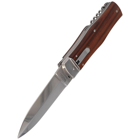 Mikov Predator Classic Palisander Wood Automatic Knife (241-ND-4/KP)