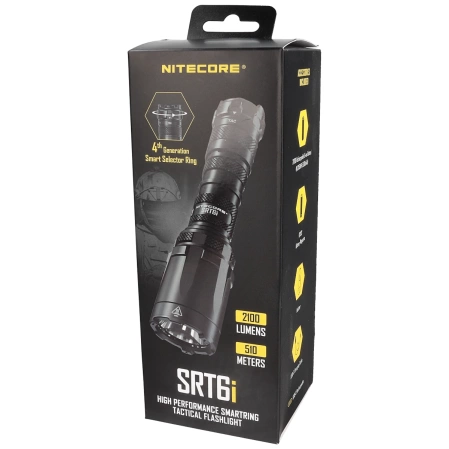 NiteCore SRT6i 2100 lm, Tactical Flashlight with SmartRing