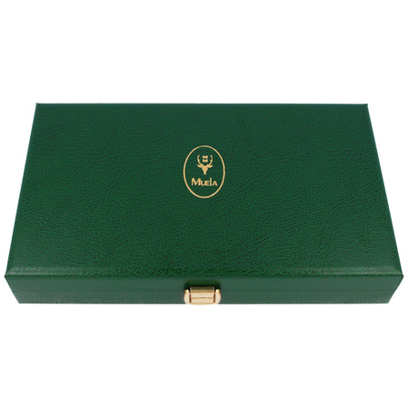 Muela Braco-11DAM Deer Stag Knife, Damascus