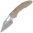 Microtech Stitch-M Ram-Lok S/E Knife Tan Fluted G10, Apocalyptic F/S M390MK by Borka Blades and Tony Marfione (169RL-12APFLGTTA)