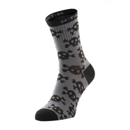 M-Tac Light Socks Mk.3 Pirate Skull Dark Gray (30903912)