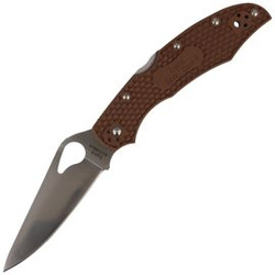 Nóż składany Spyderco Byrd Cara Cara 2 FRN Brown, Plain (BY03PBN2)