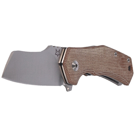 FOX Italico Natural Micarta by Antonio Di Gennaro knife (FX-540 NA)