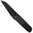 Civivi Knife Ki-V Plus Carbon Fiber / Black G10, Black Stonewashed Nitro-V by Ostap Hel (C20005B-3)