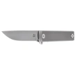 Nóż składany Fox Chnops Heritage Gray Titanium, Stonewashed Hybrid Cryo by Raven Knives Design (FX-544 TI)