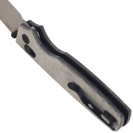 Nóż składany Kizer Original 2 Black Micarta, Satin 14C28N (V3605.2SA1)