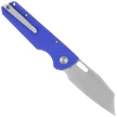 Bestechman Guardian Knife Blue G10 w/ Carbon Fiber Pattern, Satin D2 (BMK11D)