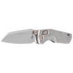 Microtech MSI Ram-Lok Mini S/E Marfione Select Knife Slab Side Titanium, Bronzed HW, Stonewashed M390MK by Tony Marfione (210M-10MS5)