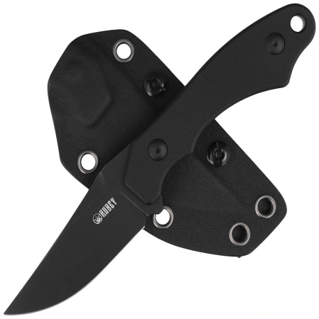 Nóż Kubey TLB II Black G10, Black Stonewashedt 14C28N by Alessandra De Santis (KU468B)