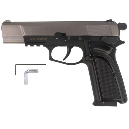 Zestaw wiatrówkowy 11: pistolet Voltran Ekol ES P66 Fume 4.5 mm, 1400 BBs, 10 kapsuł CO₂, 100 tarcz