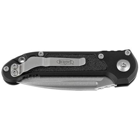 Nóż automatyczny Microtech LUDT Gen III S/E Black Aluminium, Stonewashed P/S M390MK by Tony Marfione (1135-11)