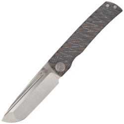 Kubey KB Knives Mosquito Flame Titanium, Satin M390 by Dudnik Design (KB409B)