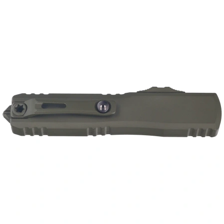 Nóż automatyczny OTF Microtech Ultratech Gen IV D/E Cerakote OD Green Aluminium, Cerakote OD Green M390MK by Tony Marfione (11224-1COD)