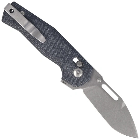 Nóż składany Maserin CB-1 Black Micarta, Stonewashed MagnaCut (632/MCN)