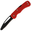 Nóż ratowniczy MAC 697 Rescue 2 Red FRN, Black Idroglider W 1.4034