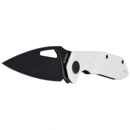 Nóż składany Kubey Coeus White G10, Blackwashed 14C28N (KU122Z)