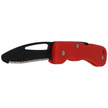 Nóż ratowniczy MAC 697 Rescue 2 Red FRN, Black Idroglider W 1.4034