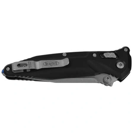 Nóż składany Microtech Socom Delta Ram-Lok S/P-M Black Aluminium, Apocalyptic M390MK by Tony Marfione (159RL-10AP)