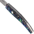 Nóż składany Third Decor Habitat N92V Abalone/Acrylic, Mirror-Polished 440 (TK-N92V)