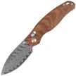 Nóż składany Kizer Phoca CD Mkuruti Wood, Acid Washed Damascus (V3781CDA3)