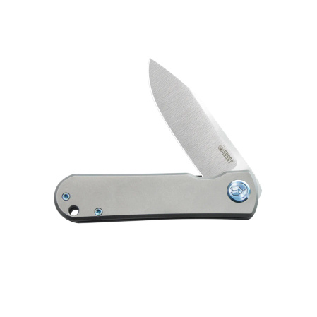Kubey NEO Knife Grey Titanium, Satin S35VN by Keanu Alfaro (KB359A)