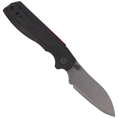 Sandrin Knives Torino Carbon Fiber, Polyhedral Tungsten Carbide 71HRC
