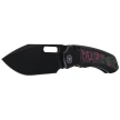 Nóż składany Remette Orca Black Titanium/Ultimate Warrior CamoCarbon, Black DLC Pearlescent M390 (ORCAURD)