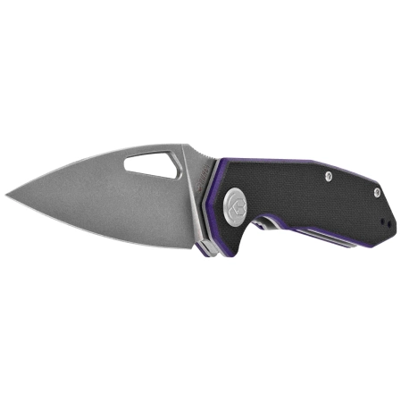 Nóż składany Kubey Coeus KU122R Black G10, Bead Blasted 14C28N