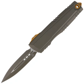 Microtech Luminary ZBP D/E Signature OTF Knife Moss Green Aluminum, Moss Green Cerakote M390MK by Tony Marfione (1270-1MGS-C21Z26)