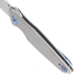 Nóż składany Spartan Blades Pandia Gray Titanium, Blue HW, Stonewashed MagnaCut by Curtis Iovito (SF16SWBL)