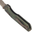 Microtech MSI Ram-Lok Mini S/E Marfione Select Knife Slab Side Antique Green Titanium, Bronzed M390MK by Tony Marfione (210M-13MS2)