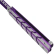 Martinez Albainox Balisong Knife Purple/Brushed Steel, Purple 3Cr13Mov (02158)