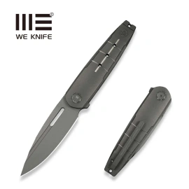 Nóż składany WeKnife Hull LE No ???/200 Gray Titanium, Gray Stonewashed M390 (WE24046-2)