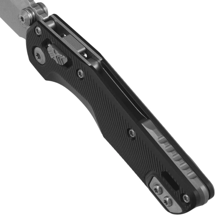 Nóż składany Microtech MSI Mini S/E Black Fluted Aluminium, Stonewashed M390MK by Tony Marfione (210M-10FL)