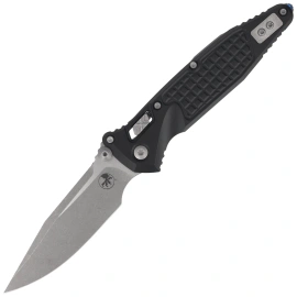 Microtech Socom Ram-Lok S/E Knife Black Frag Aluminum, Apocalyptic M390MK by Tony Marfione (160RL-10APFR)