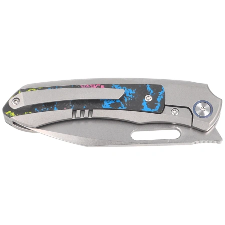 Remette Orca Knife Gray Titanium/Ultimate Warrior CamoCarbon, Pearlescent M390 (ORCAUR)