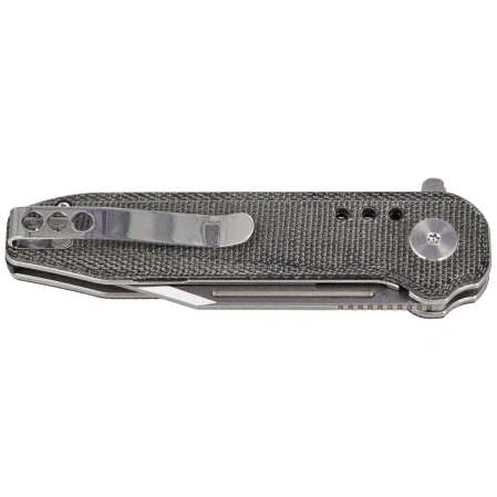 Bestech Syntax CP Black Micarta, Stonewashed/Satin CPM 154CM by Todd Knife and Tool (BG41D)