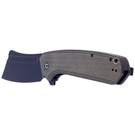 CIVIVI Bullmastiff Dark Green Micarta, Black Stonewashed (C2006F)