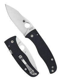 Spyderco Bodacious Sprint Run Knife Carbon Fiber, Satin CPM S90V by Sal Glesser (C263CFP90V)