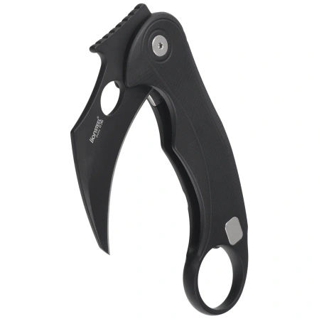 LionSteel L.E.One Mid Karambit Knife Black Aluminium, Black M390 by Emerson Design (LE2 A BB)