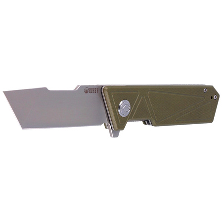 Nóż składany Kubey Avenger Outdoor Green G10, Bead Blasted D2 (KU104B)