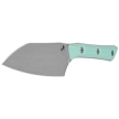 Microtech Santoku Knife 4.2'' Caribbean Blue G10, Stonewashed M390MK (3300-10CA)